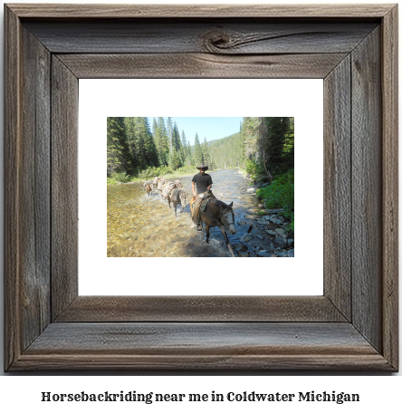 horseback riding near me in Coldwater, Michigan